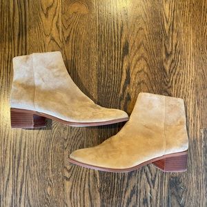 J.Crew suede ankle boots